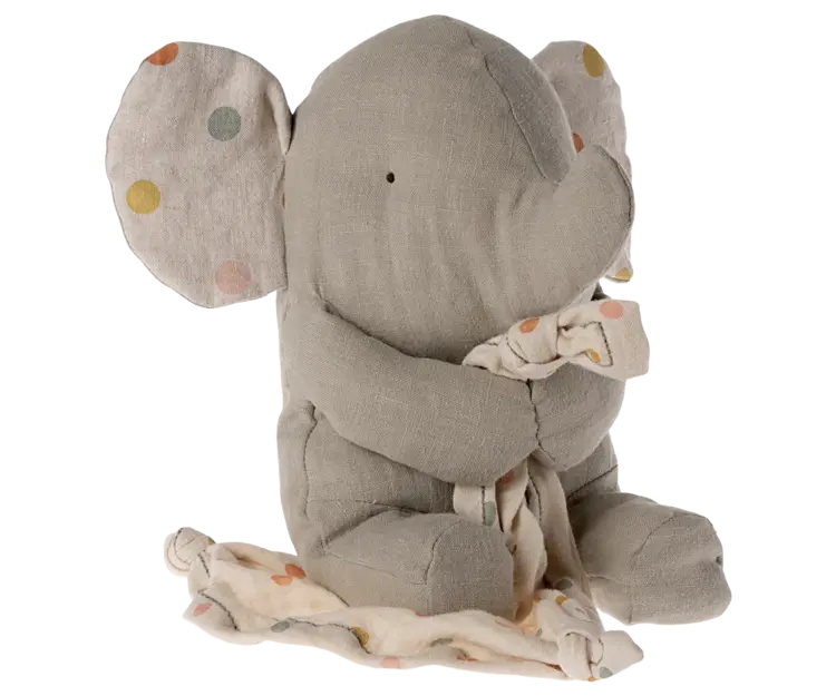 Maileg Maileg Lullaby Friends, Elephant - Iron Grey