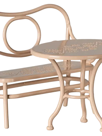 Maileg Maileg Cafe Set, Mouse, Big - PALE PINK