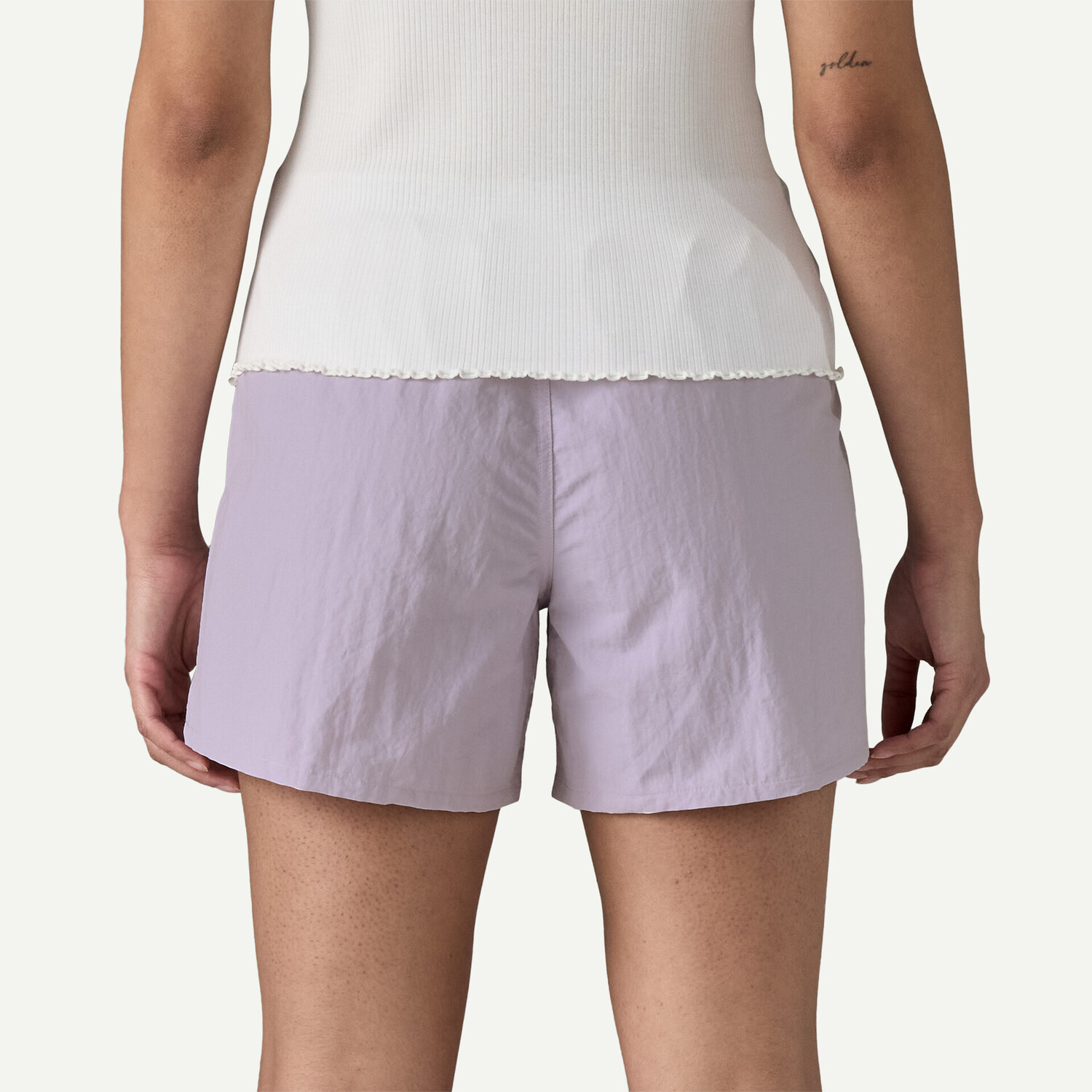 Patagonia Women's Baggies Shorts 5in - FGLP - Yellow Turtle