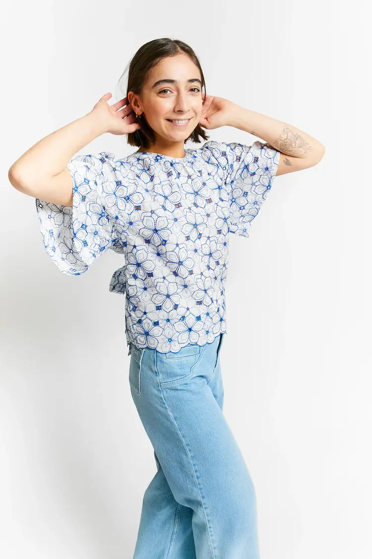 INDEE INDEE Kids Lace Top Salma - OFF WHT