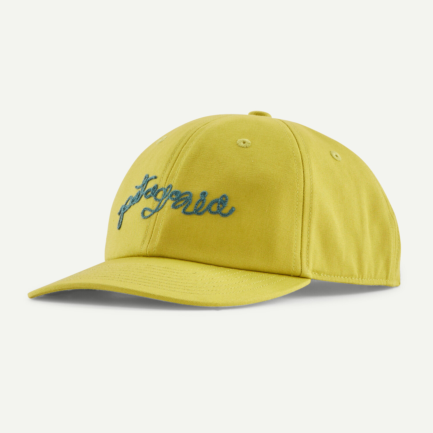 Yellow patagonia hat top