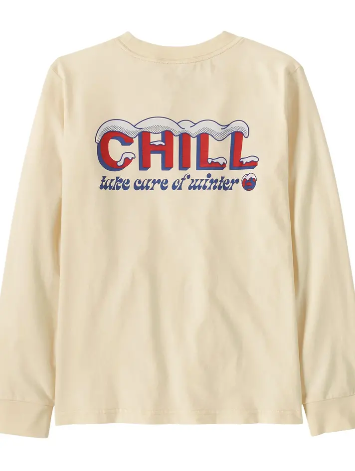 *超・超・超～希少！patagonia KIDSロンT* Patagonia Kids' Long-Sleeved Alpine Icon T-Shirt - UTB - Yellow Turtle