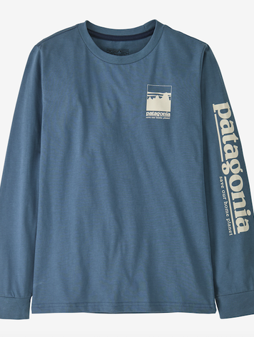 Patagonia Patagonia Kids' Long-Sleeved Alpine Icon T-Shirt - UTB