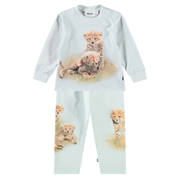Molo Molo Baby Eloy & Simway Set- Cute Cheetah