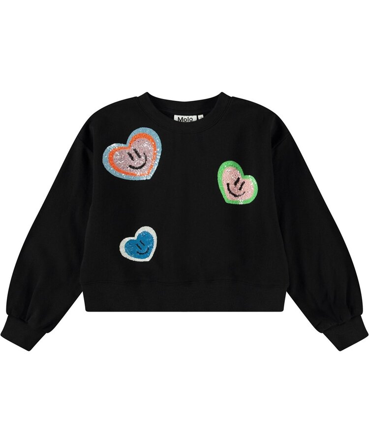Molo Molo Miki Sweatshirt - Hearts