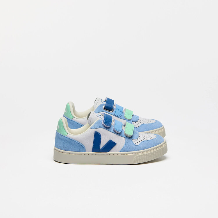 Veja Veja V-10 Leather- Ice Multico Indigo