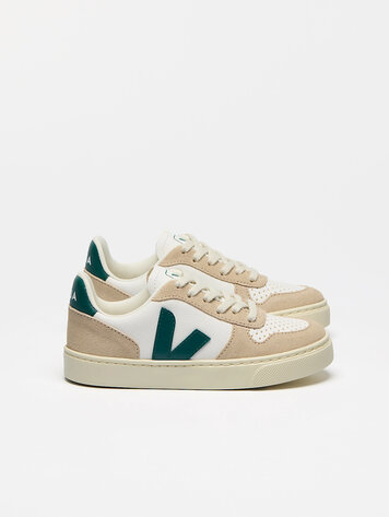 Veja Veja V-10 Leather - White Britanny Almond
