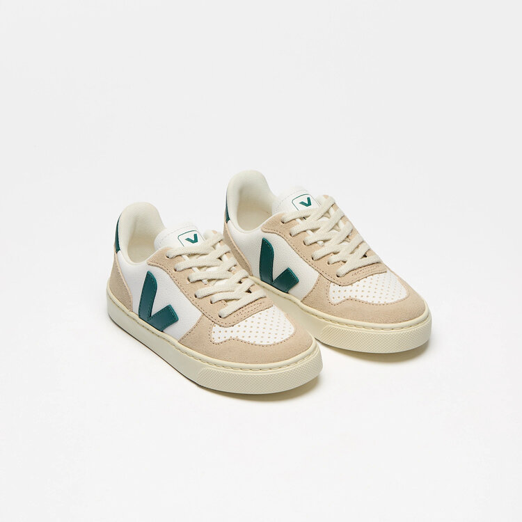 Veja Veja V-10 Leather - White Britanny Almond