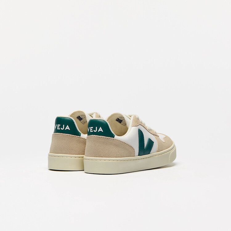 Veja Veja V-10 Leather - White Britanny Almond
