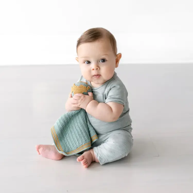 Tane Organics Inc Tane Baby Flamé Relaxed Pants - Seafoam