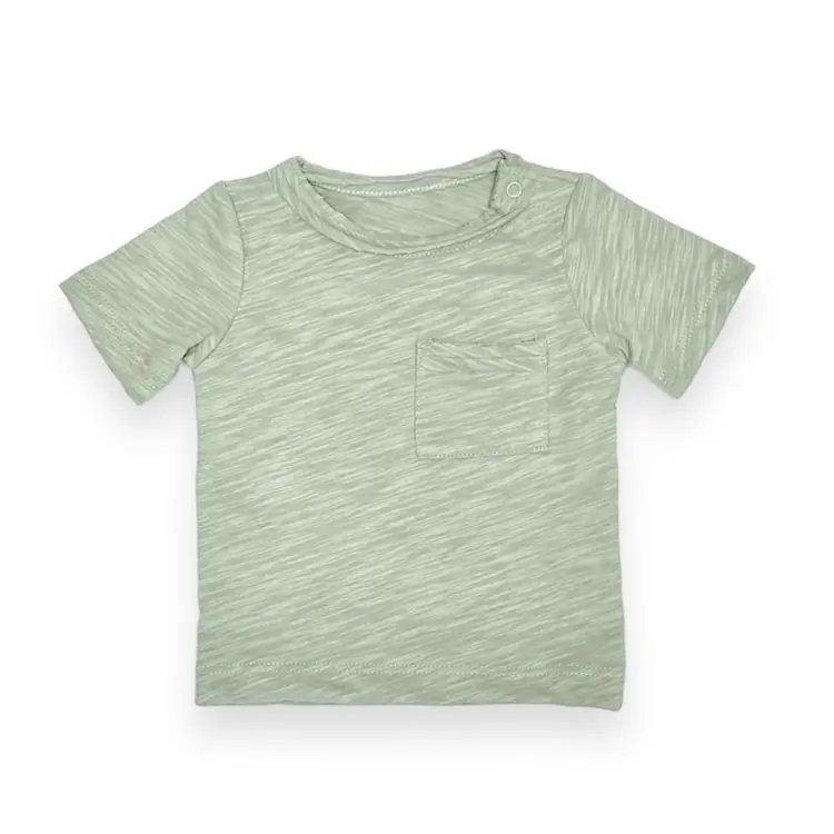 Tane Organics Inc Tane Baby Flamé One Pocket Tee - Seafoam