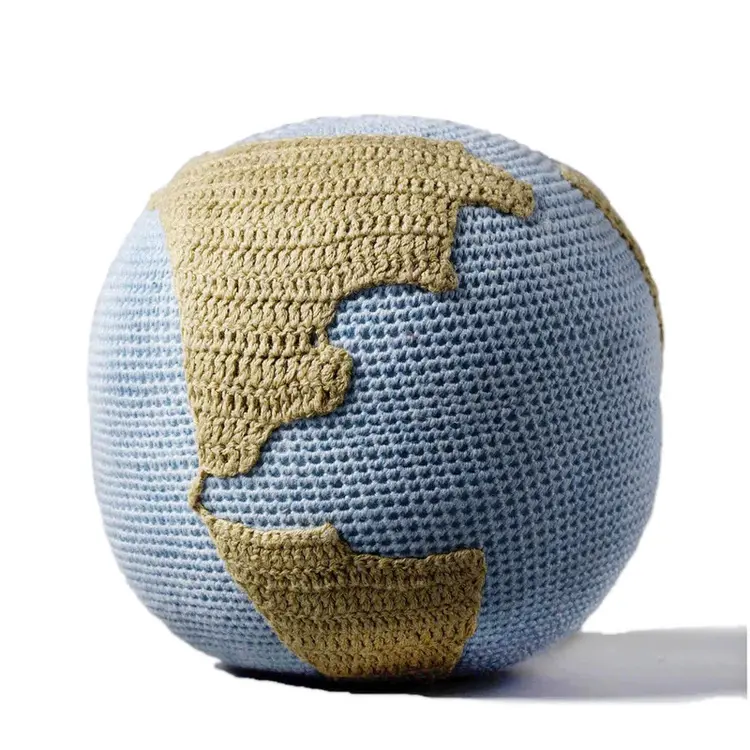 Tane Organics Inc Tane Small Crochet Globe Rattle