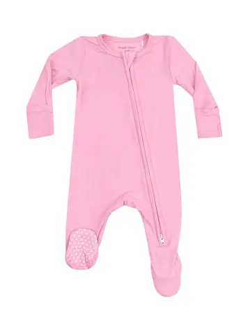 Angel Dear Angel Dear Baby Solid 2 Way Zip Footie -