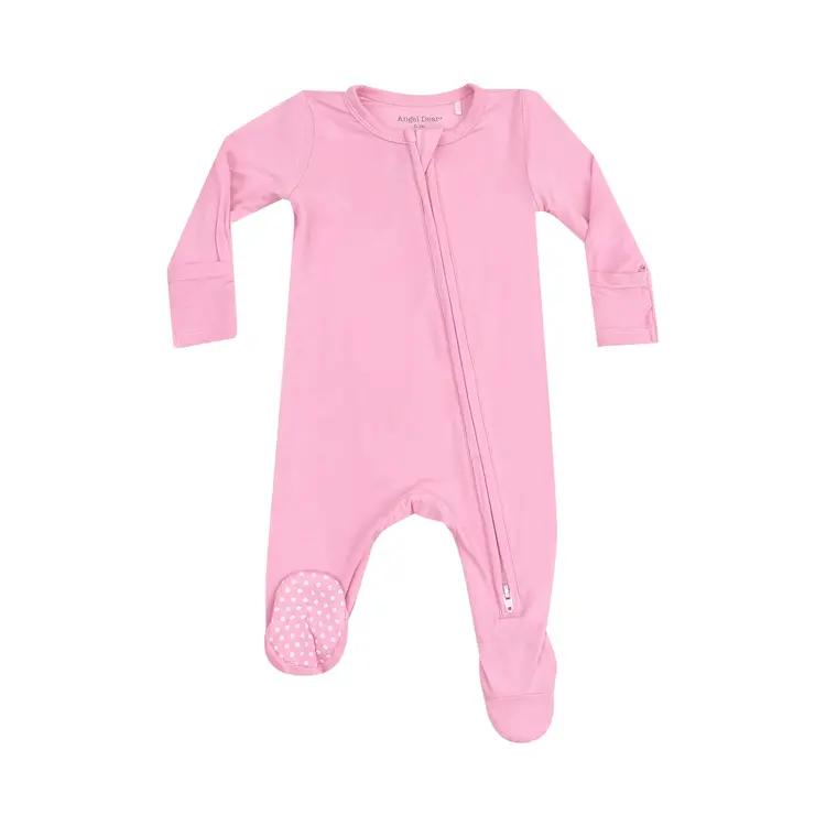 Angel Dear Angel Dear Baby Solid 2 Way Zip Footie -