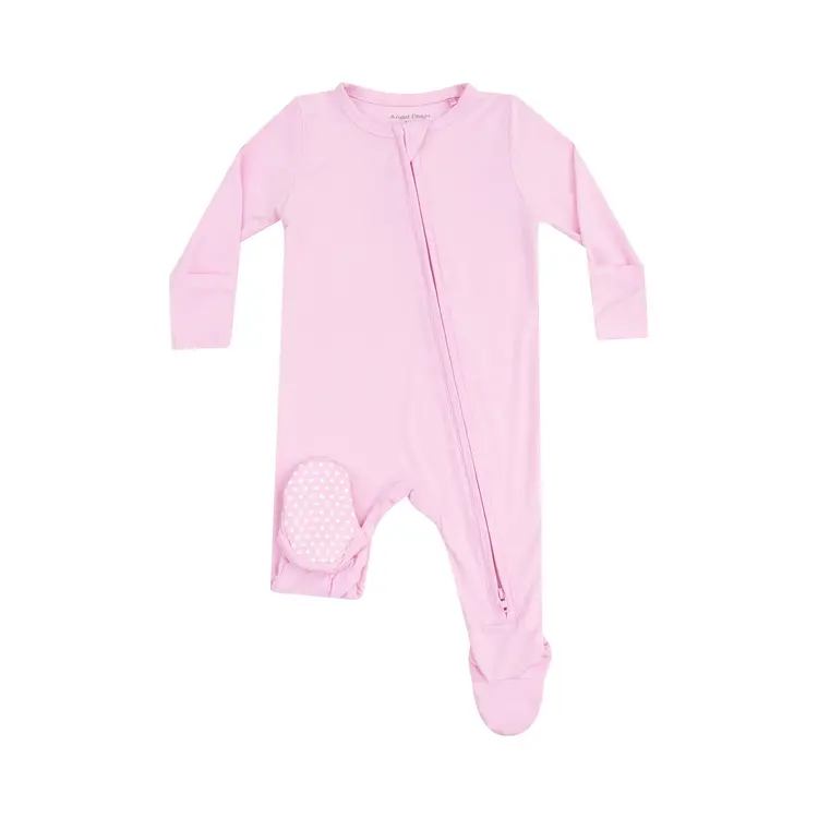 Angel Dear Angel Dear Baby Solid 2 Way Zip Footie -