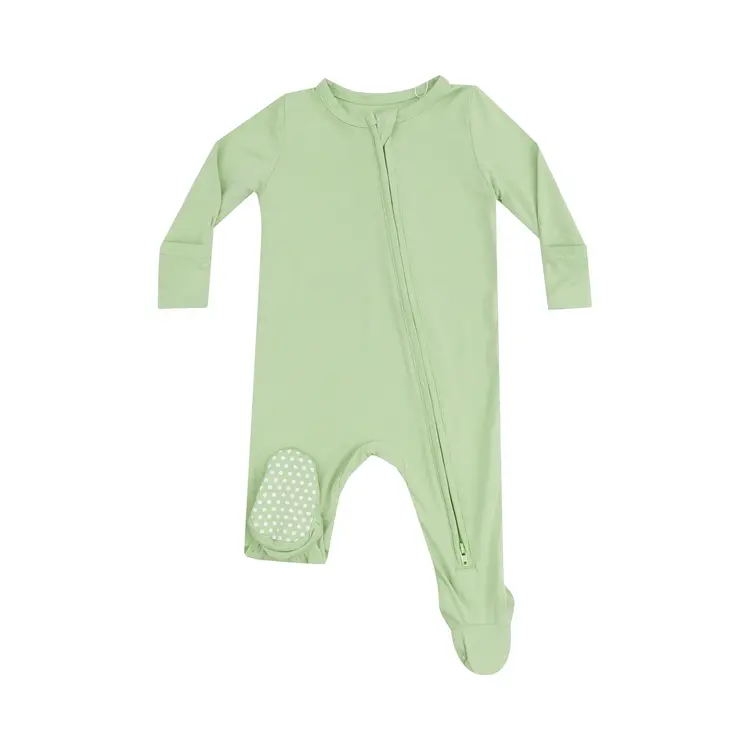Angel Dear Angel Dear Baby Solid 2 Way Zip Footie -