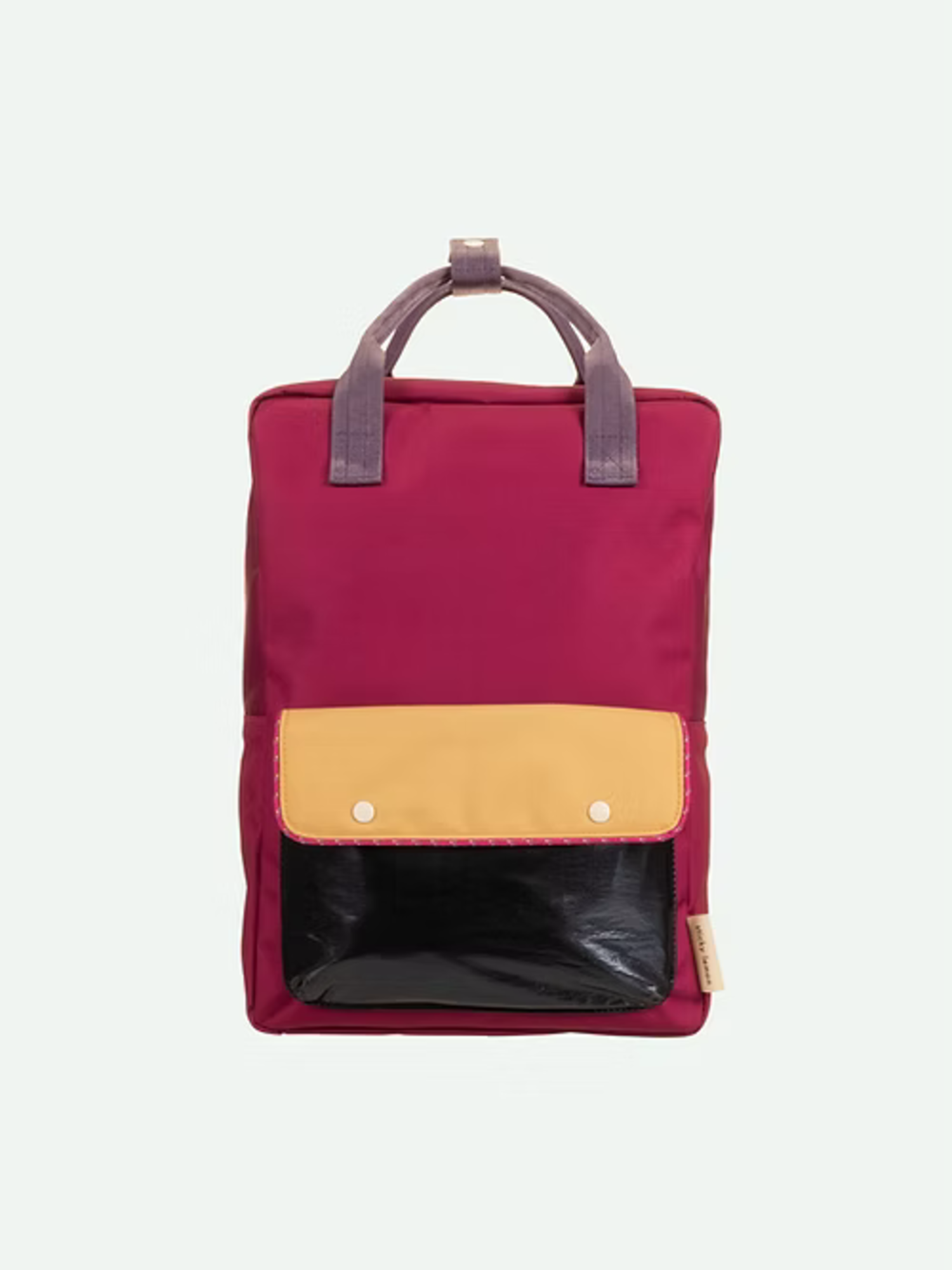 Sticky Lemon Large Backpack - - Yellow Turtle