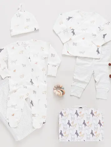 Pink Chicken Pink Chicken Baby Take Home Set Pink Chicken Pink Chicken Baby Take Home Set