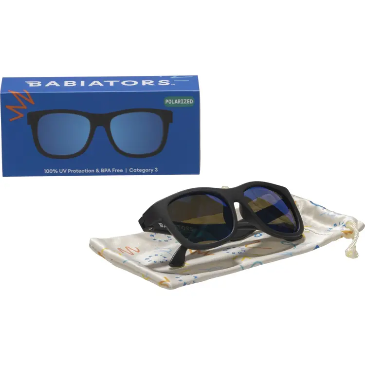 Babiators Babiators Polarized Navigator - Jet Black