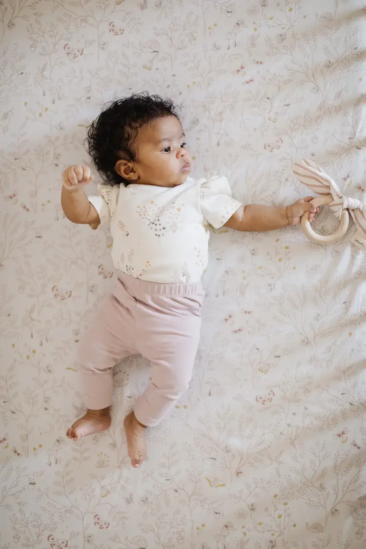 Pehr Designs Pehr Short Sleeve Puff One-Piece- Flower Patch