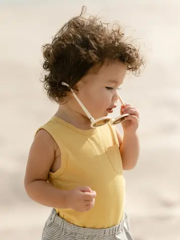 Pehr Designs Pehr Tank One-Piece - SOFT MARIGOLD