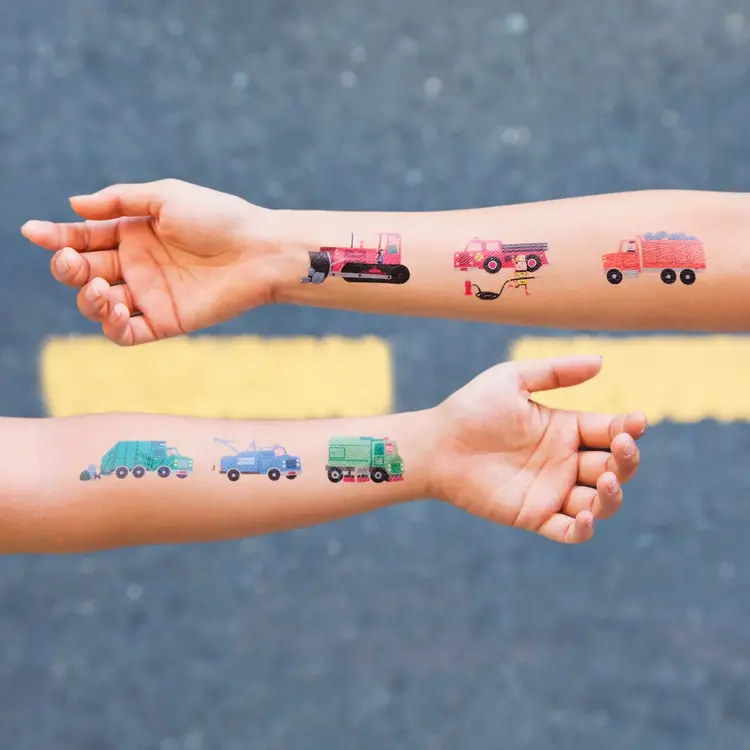 Tattly Tattly Temporary Tattoo Set - TRAFFIC