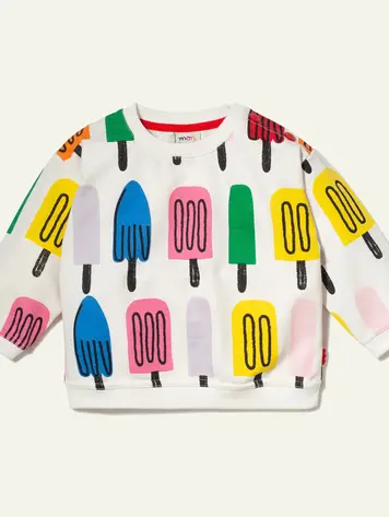 Mon Coeur Mon Coeur Recycled Cotton Ice Pop Sweatshirt