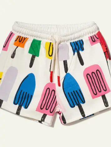 Mon Coeur Mon Coeur Recycled Cotton Ice Pop Cropped Kid Short
