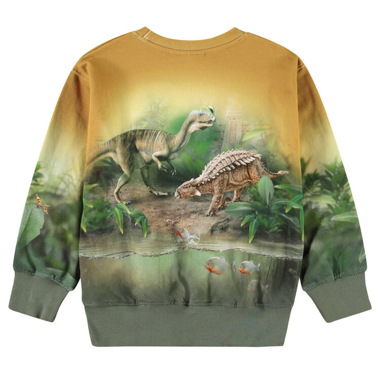 Molo Molo Mattis Sweatshirt - Forest Dinos