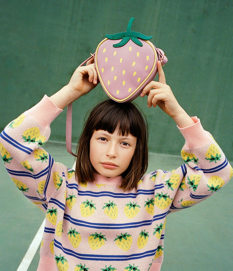 Molo Molo Strawberry Bag - Rosequartz