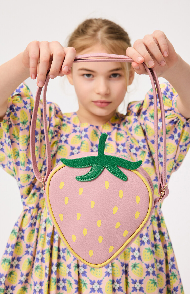 Molo Molo Strawberry Bag - Rosequartz