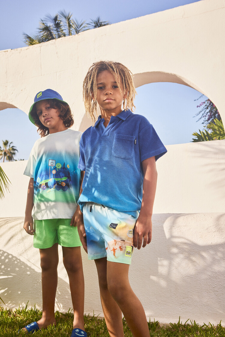 Molo Molo Kids Niko Solid Swim Shorts