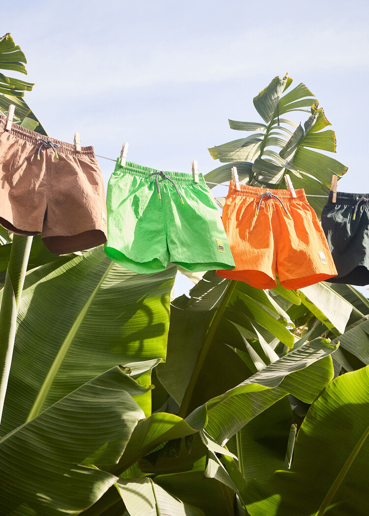 Molo Molo Kids Niko Solid Swim Shorts