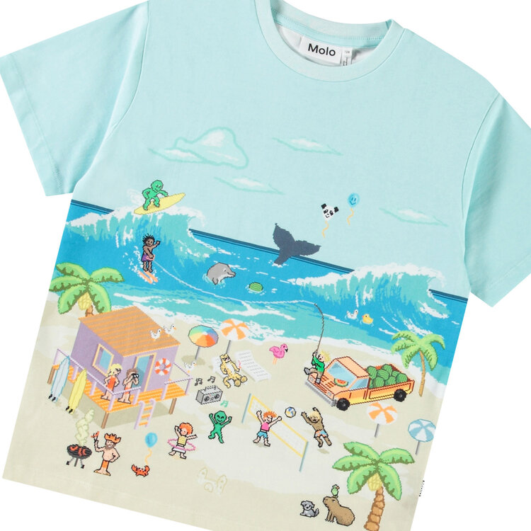 Molo Molo Riley T-Shirt - Pixel Beach