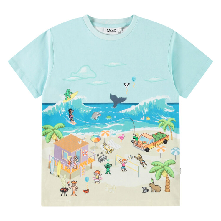 Molo Molo Riley T-Shirt - Pixel Beach