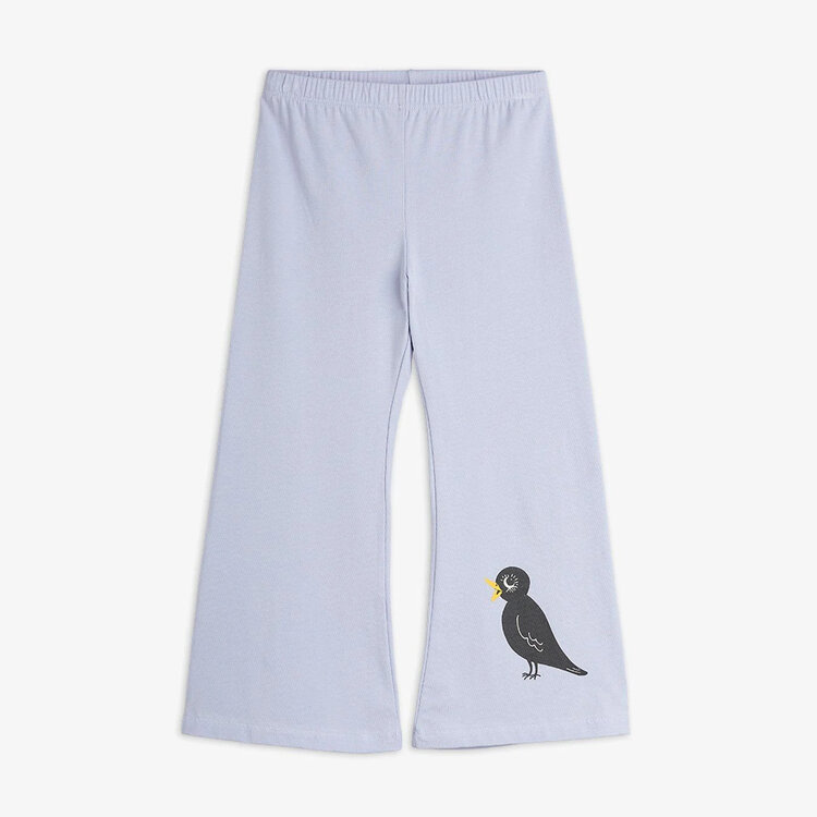 Mini Rodini Mini Rodini Birds Flared Trousers