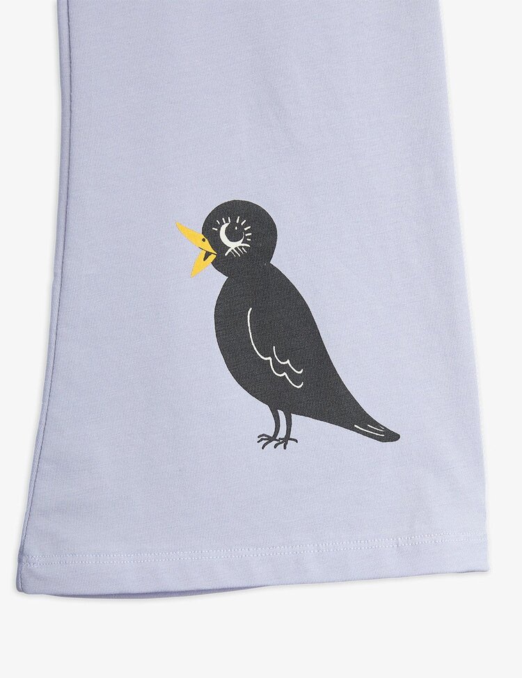 Mini Rodini Mini Rodini Birds Flared Trousers