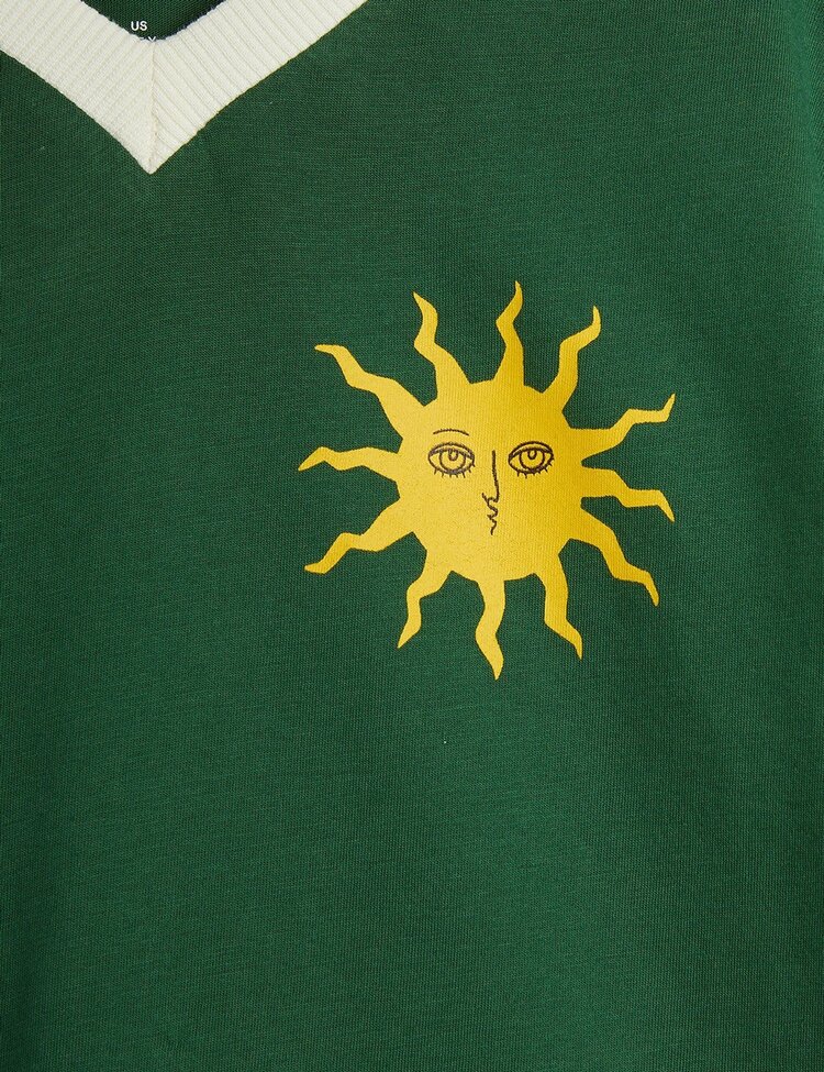 Mini Rodini Mini Rodini Sun v-neck T-shirt