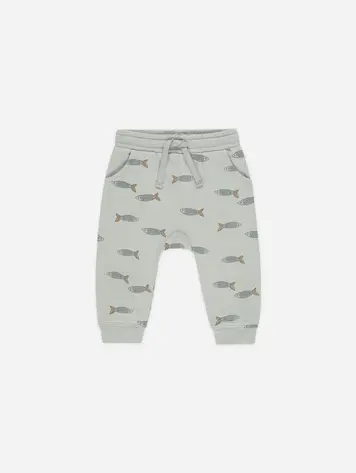Rylee + Cru Sardines Sweatpants || Seafoam