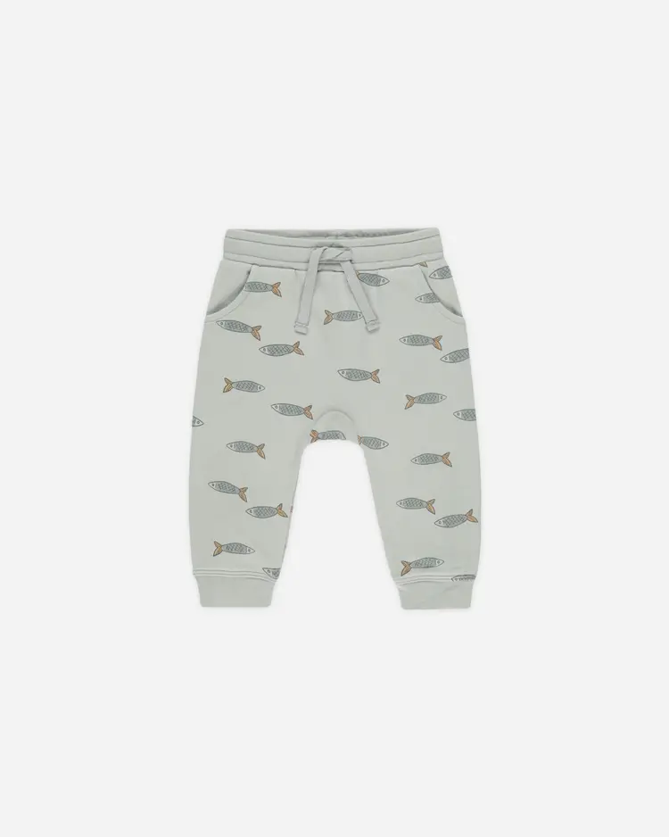 Rylee + Cru Sardines Sweatpants || Seafoam