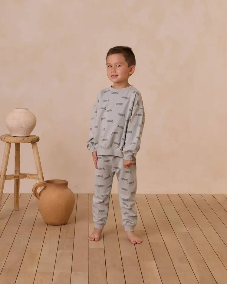 Rylee + Cru Sardines Sweatpants || Seafoam