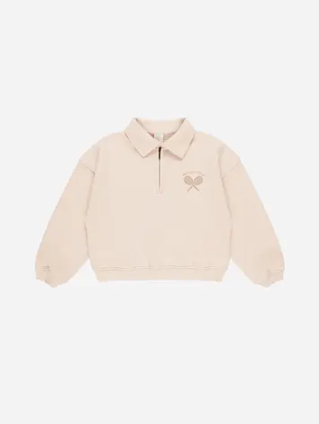 Rylee + Cru Quarter Zip Sweatshirt || Shell