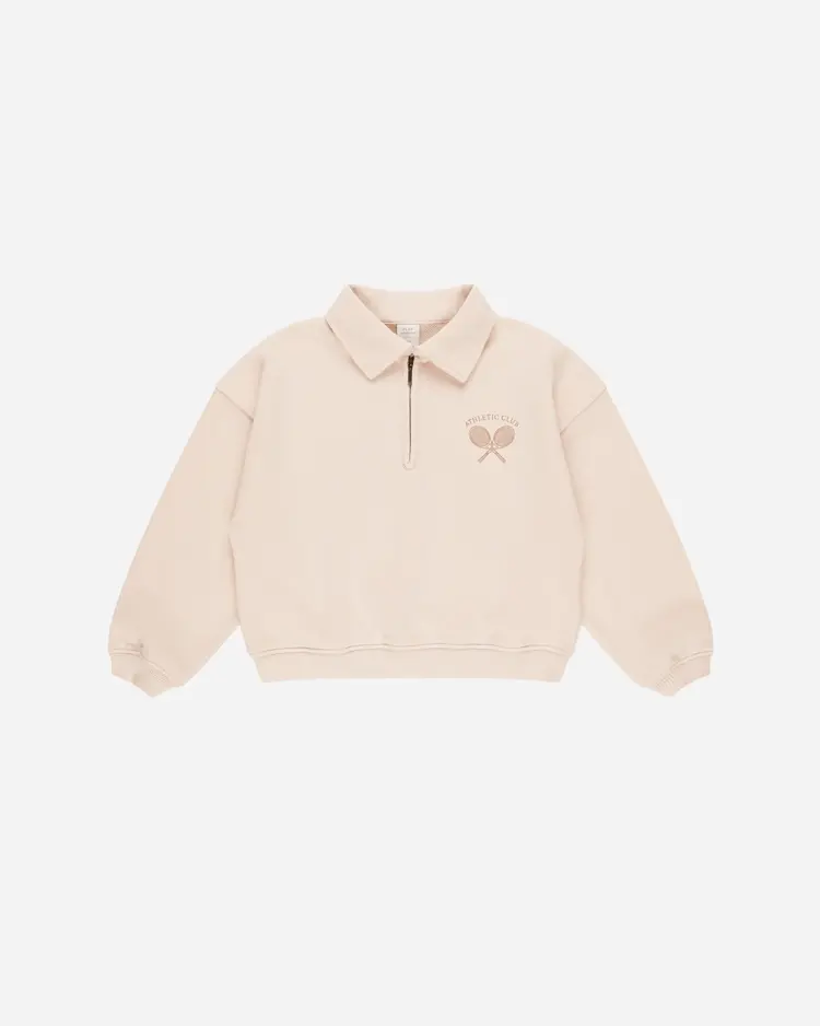 Rylee + Cru Quarter Zip Sweatshirt || Shell