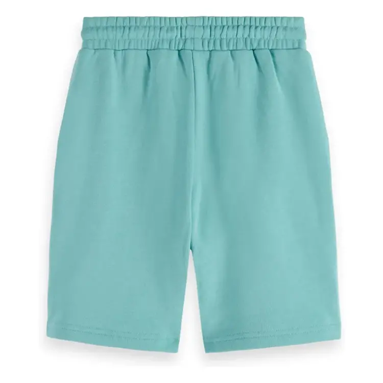 Scotch & Soda Organic Cotton Logo Sweatshorts - Sea Blue