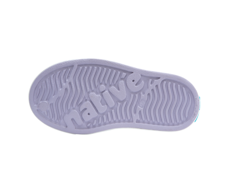 Native Shoes Jefferson Bio-Bling™ Child-  Future Purple Bling/ Shell White