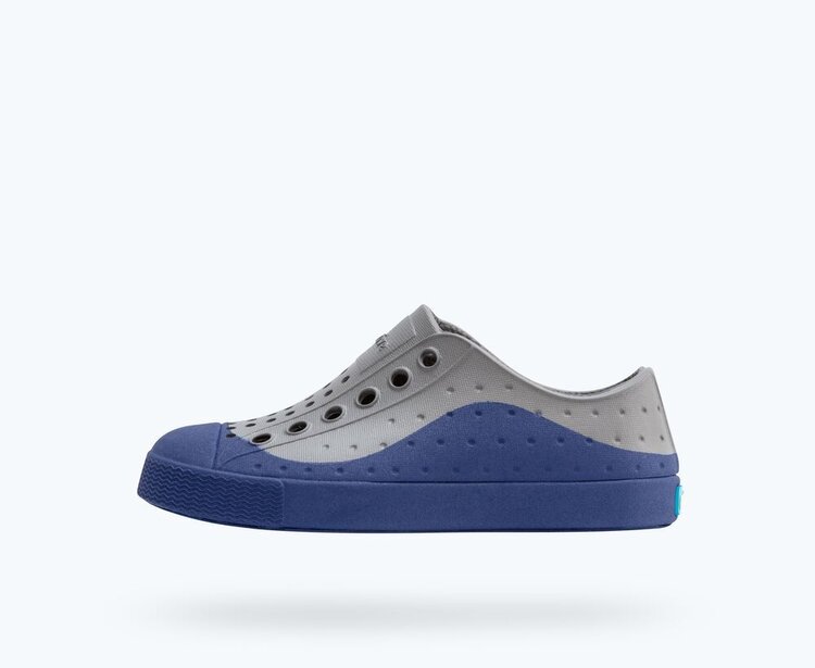 Native Shoes Jefferson Roam Child-  Satellite Grey/ Ink Blue