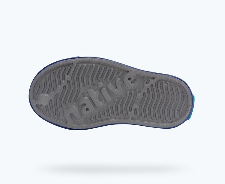 Native Shoes Jefferson Roam Child-  Satellite Grey/ Ink Blue