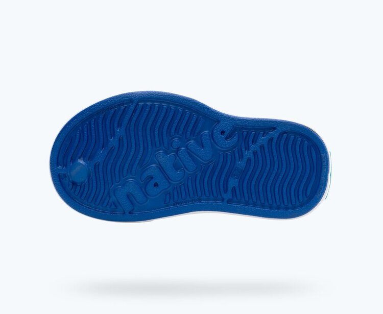 Native Shoes Miles Child-  UV Blue/ Shell White