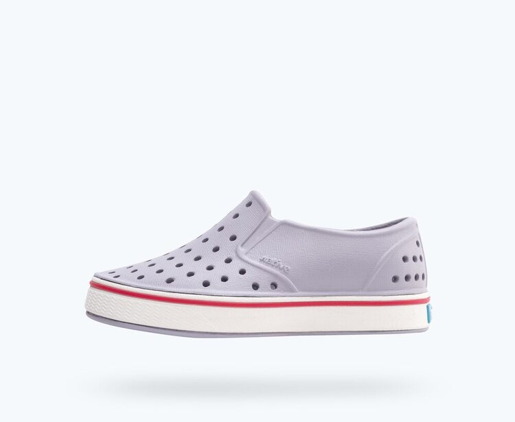 Native Shoes Miles Child-  Future Purple/ Shell White