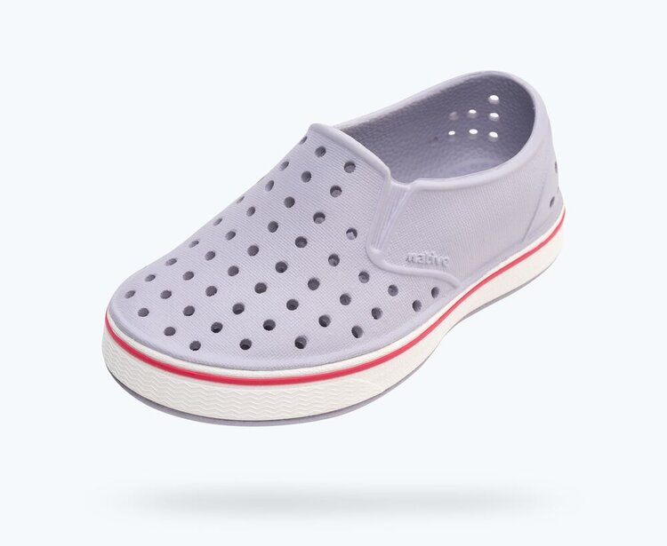 Native Shoes Miles Child-  Future Purple/ Shell White